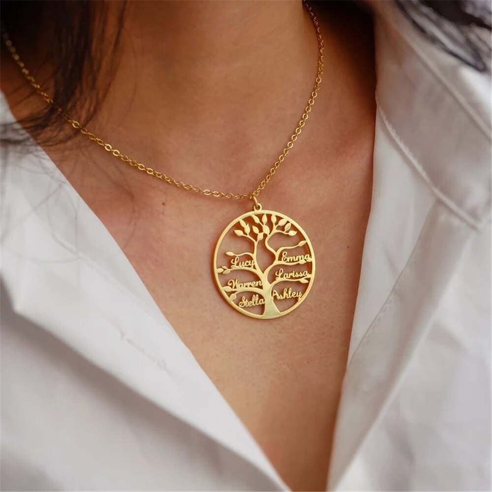 Collier Arbre de Vie Personnalisé